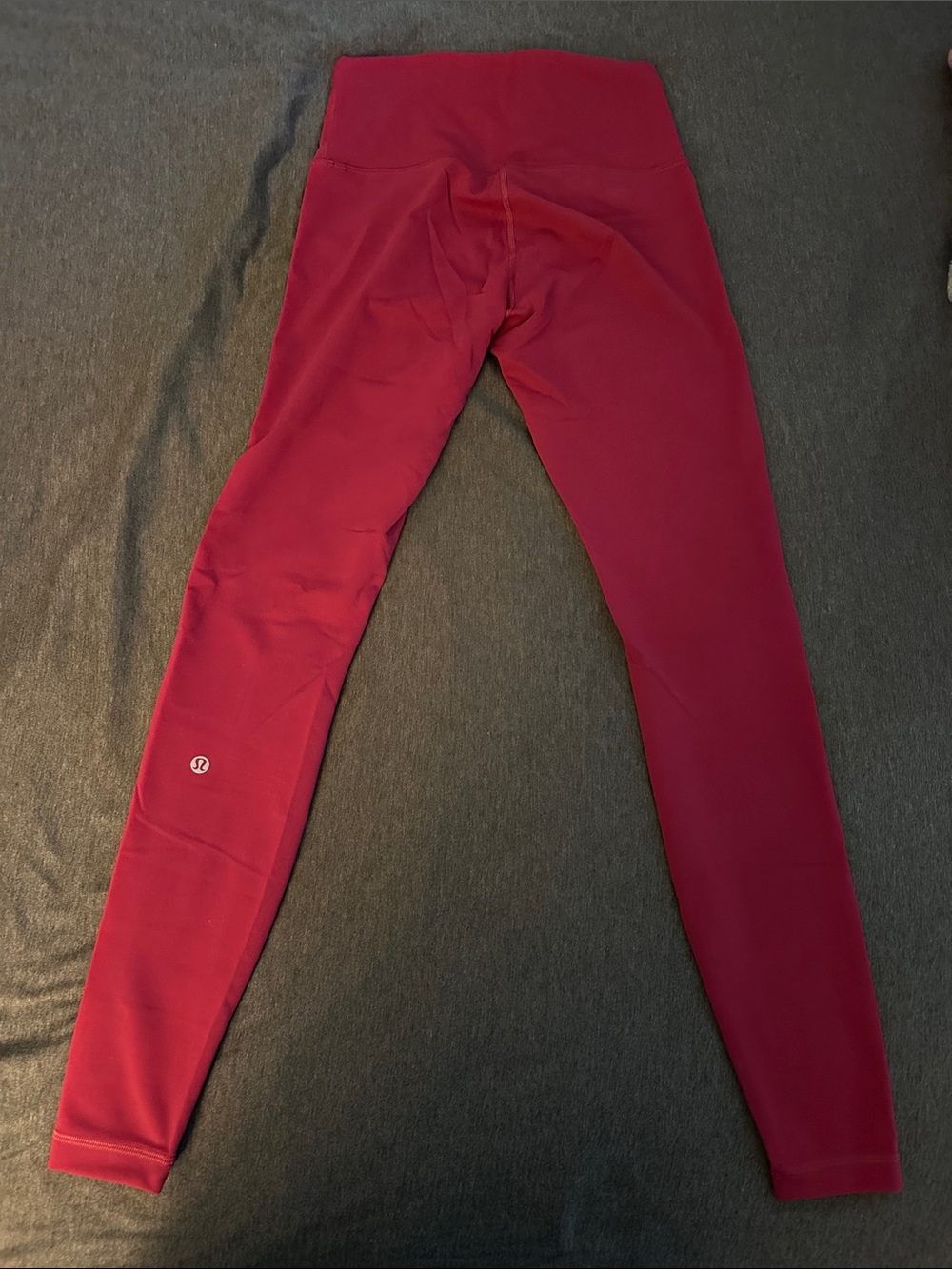 lululemon Wondertrain Pomegranate Performance Leggings 28”